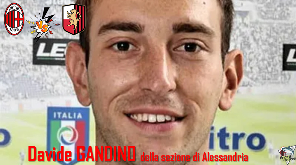 LEGA PRO: L’ARBITRO GANDINO PER MILAN FUTURO-LUCCHESE