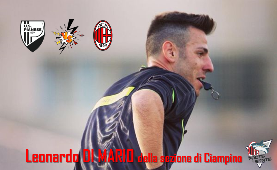 DI MARIO ARBITRERÀ PINETO-MILAN FUTURO