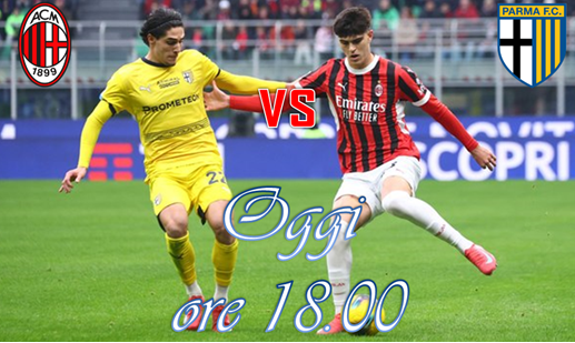 SERIE A: MILAN ALLA PROVA PARMA