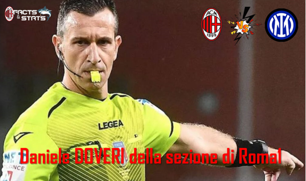 SERIE A: L’ARBITRO DI MILAN-INTER