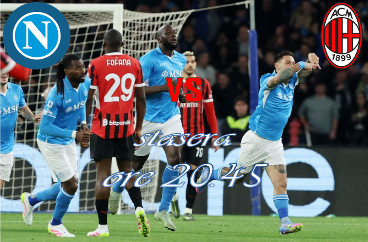 SERIE A: PARTITA CRUCIALE DEL MILAN CON IL NAPOLI