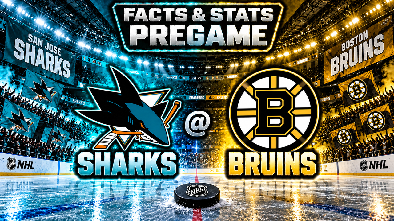NHL: SHARKS IN TRASFERTA A BOSTON