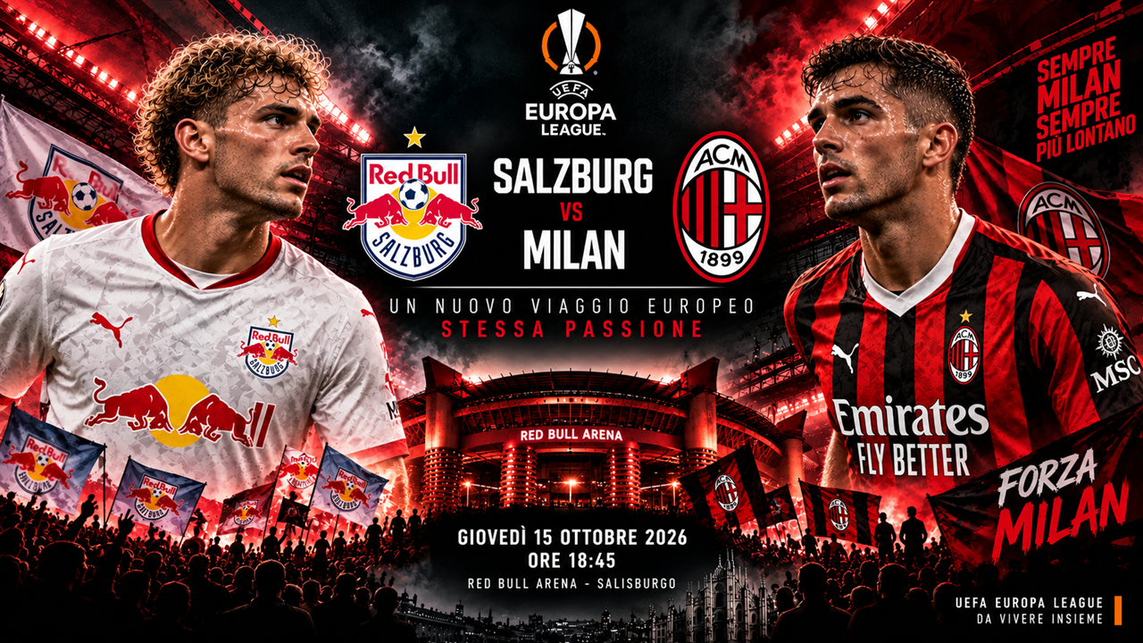 EUROPA LEAGUE: OGGI SALZABURG-MILAN