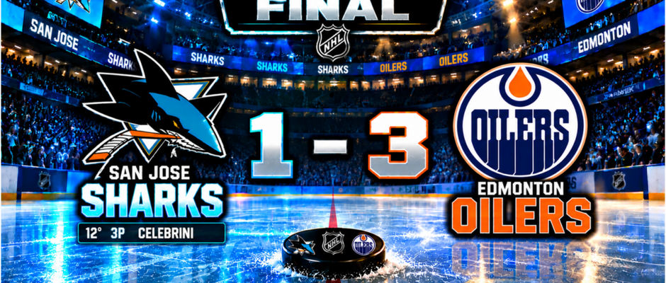Sharks vs Oilers