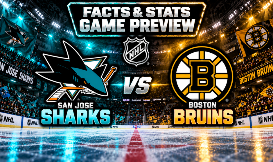 Sharks vs Bruins