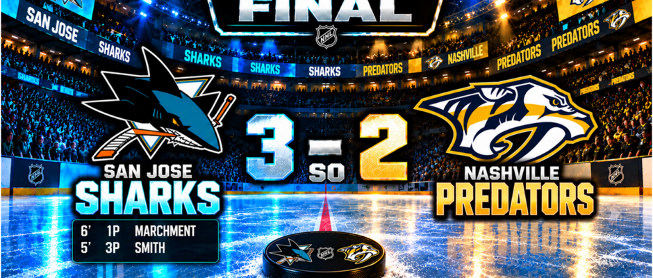 Predators vs Sharks