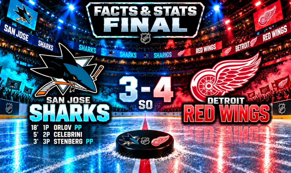 Sharks @ Red Wings