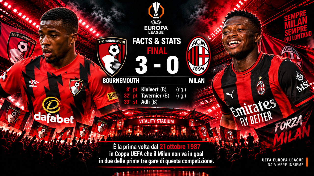 EUROPA LEAGUE: NOTTE AMARA PER IL MILAN